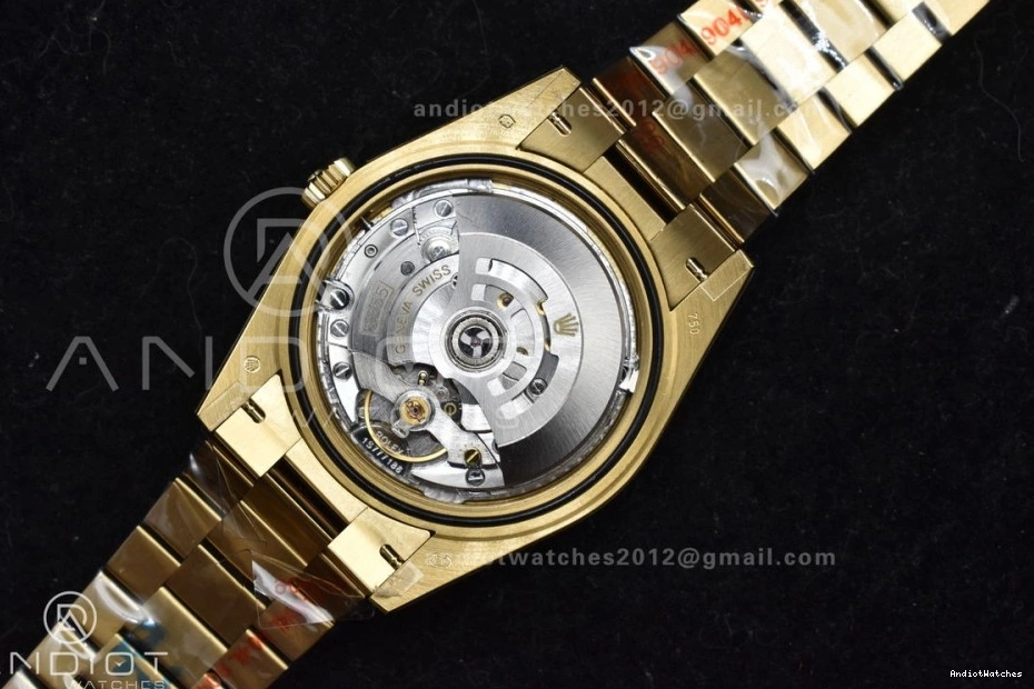 Bracelet 723 GMF GoAnywhere Gold V Diamond YG DayDate 904L Weight On A3255 Markers 40 Steel Gain Dial President 0201